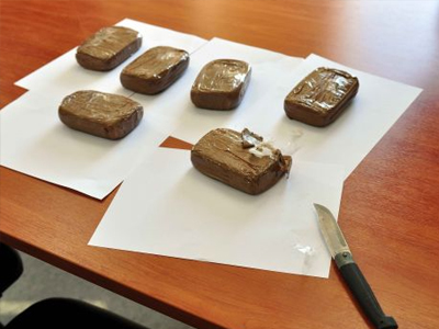 Είχε κρύψει χασίς και ηρωίνη στο δράσος