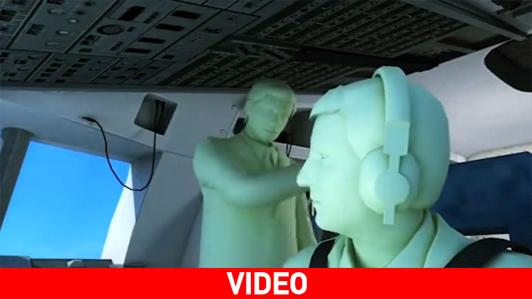 Airbus A320: Καρέ-καρέ οι στιγμές αγωνίας μέσα από βίντεο animation