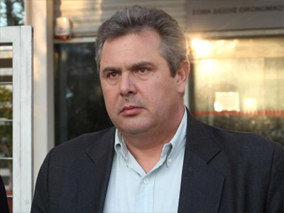 Καμμένος: Απέτυχε η επιχείρηση τρομοκράτησης των βουλευτών