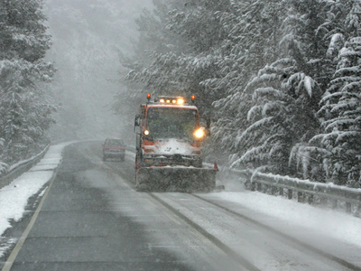 Τρίπολη: Με αλυσίδες η κυκλοφορία στα ορεινά της Πελοποννήσου