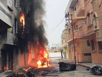 Επτά νεκροί από έκρηξη στην επαρχία Χομς