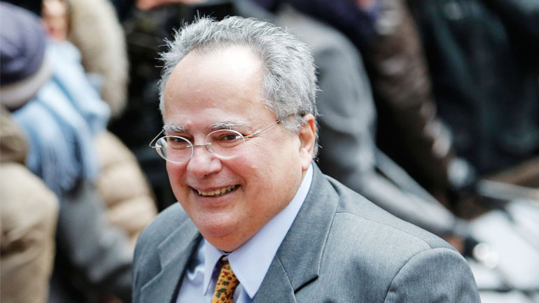 Συνάντηση του Ν. Κοτζιά με τον υπουργό Εξωτερικών της ΠΓΔΜ