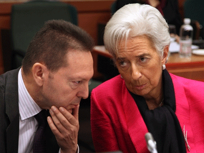 «Κρυφό» ραντεβού Στουρνάρα με Λαγκάρντ και Τόμσεν στο Παρίσι