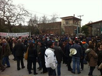 Θεσσαλονίκη: Ολοκληρώθηκε η συγκέντρωση στη Μ. Παναγία