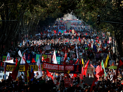 Πορτογαλία: Μεγάλες συγκεντρώσεις διαμαρτυρίας κατά της λιτότητας