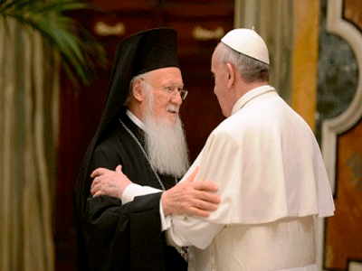 Σε Φανάρι και Αγία Σοφία ο πάπας Φραγκίσκος το Σαββατοκύριακο