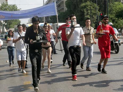 «Με τον δίσκο στο χέρι»