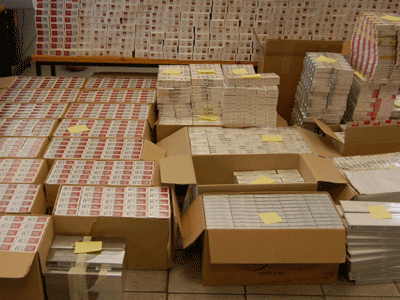 Εντοπίστηκε πλοίο με λαθραία τσιγάρα