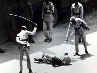 Τον αποκεφάλισαν και τον σταύρωσαν