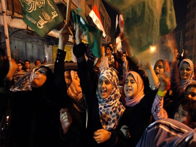 Εορτασμοί για την 25η επέτειο ίδρυσης της Χαμάς