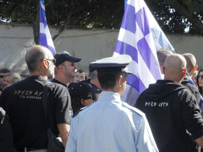 Κάτω Αχαΐα: Πρόκληση από μέλη της Χρυσής Αυγής με φασιστικό χαιρετισμό