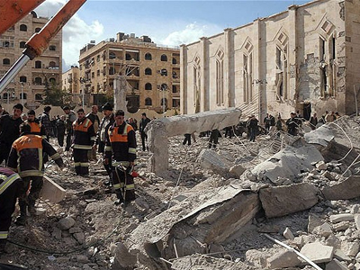 Συρία: Πύραυλος εδάφους-εδάφους έπληξε το Χαλέπι