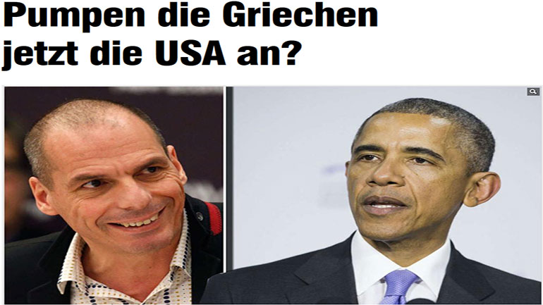 Bild: Θα ζητήσουν οι Ελληνες δανεικά από τις ΗΠΑ;