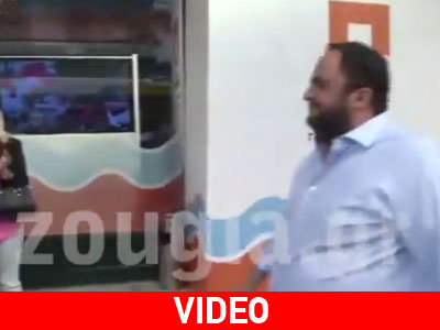 Μαρινάκης και Μώραλης στο εκλογικό κέντρο στον Πειραιά