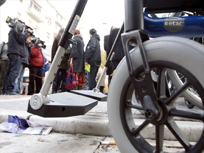 Πανελλαδικό συλλαλητήριο ΑμΕΑ στην Ομόνοια