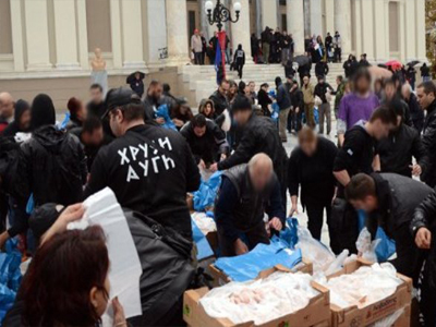 Ο ΣΥΡΙΖΑ για τη διανομή τροφίμων της ΧΑ στον Πειραιά