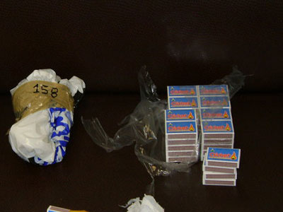 Χασίς σε… σπιρτόκουτα