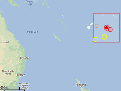 Σεισμός 6,5 βαθμών στα νησιά Τόνγκα