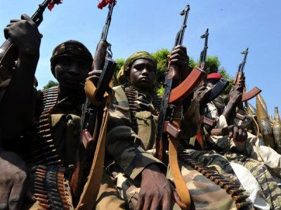 Είσοδος των ανταρτών Σελέκα στο Μπανγκουί Είσοδος των ανταρτών Σελέκα στο Μπανγκουί