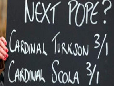 Τα στοιχήματα γύρω από τον πάπα