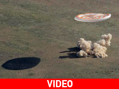 Επιτυχής προσγείωση για την κάψουλα Σογιούζ