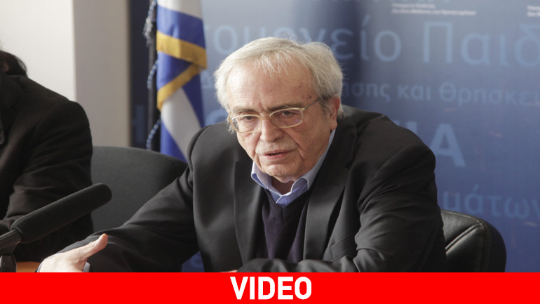 Δηλώσεις Α. Μπαλτά για ελλείψεις στην Παιδεία και εσωκομματικά