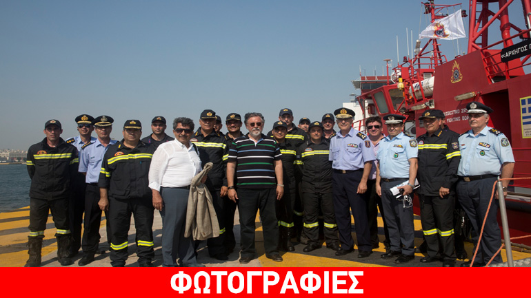 Την Αίγινα επισκέφτηκε ο Γ. Πανούσης