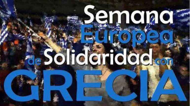 Συγκεντρώσεις υπέρ της Ελλάδας σε Μαδρίτη, Παρίσι και άλλες πόλεις