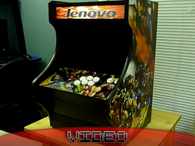 Arcade Cabinet για Laptop από την Lenovo