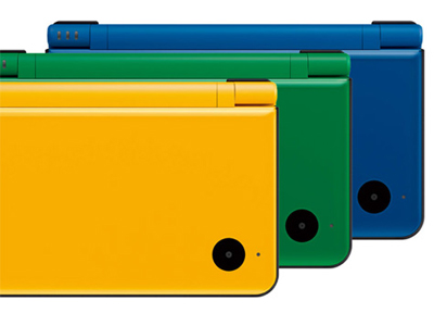 Nintendo Dsi XL σε 3 νέα χρώματα.