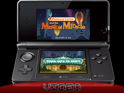 Δείτε το ιαπωνικό trailer του Professor Layton And The Mask Of Miracles για το 3DS.