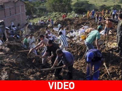 Αυξάνονται τα θύματα στην Κολομβία Αυξάνονται τα θύματα στην Κολομβία