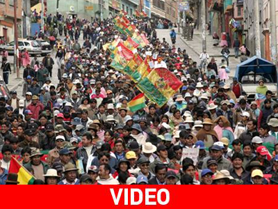 Βολιβία: Επεισόδια και συλλήψεις από τη «φωτιά» στα καύσιμα Βολιβία: Επεισόδια και συλλήψεις από τη «φωτιά» στα καύσιμα