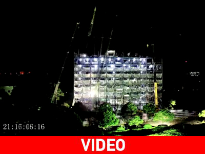 Χτίζουν κτίριο 15 ορόφων μέσα σε δύο ημέρες Χτίζουν κτίριο 15 ορόφων μέσα σε δύο ημέρες