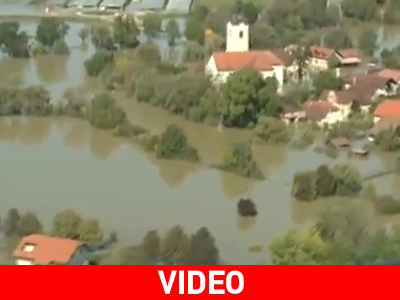 Θρήνος από τις πλημμύρες στη Σλοβενία Θρήνος από τις πλημμύρες στη Σλοβενία