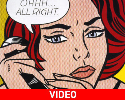 Χρυσάφι για πίνακα του Ρόι Λίχτενσταϊν