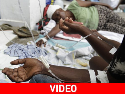 Θερίζει η χολέρα στην Αϊτή Θερίζει η χολέρα στην Αϊτή