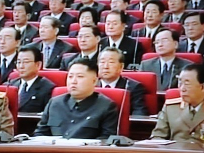 Κοινή εμφάνιση Κιμ και υιού