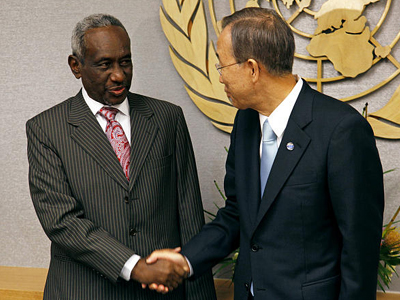 Χαμόγελα Μπαν Κι-μουν για το δημοψήφισμα στο Σουδάν Χαμόγελα Μπαν Κι-μουν για το δημοψήφισμα στο Σουδάν