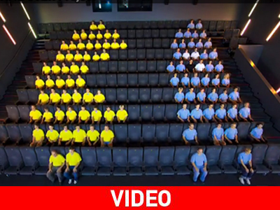 Pac-man με… ανθρώπους Pac-man με… ανθρώπους