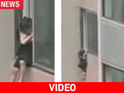 Κοριτσάκι πέφτει από τον έκτο όροφο Κοριτσάκι πέφτει από τον έκτο όροφο