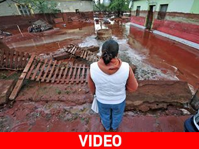 Ένας χρόνος για τον καθαρισμό από την τοξική λάσπη Ένας χρόνος για τον καθαρισμό από την τοξική λάσπη