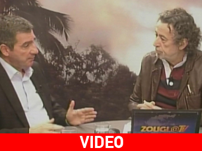 O Δήμαρχος Αθηναίων Γ. Καμίνης στην τηλεόραση της Ζούγκλας