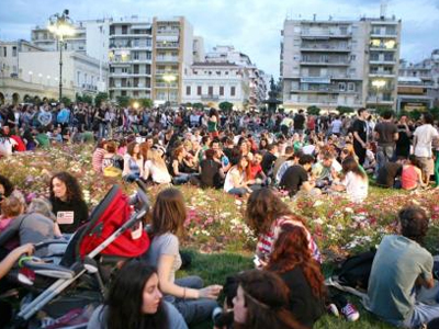 Συγκεντρώσεις στον Πύργο για τον ερχομό της Μέρκελ