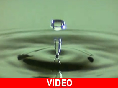 Ο «χορός» της σταγόνας