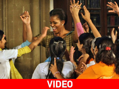 Ο χορός των Obama στην Ινδία