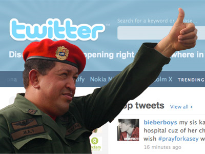 Τα περισσότερα… τιτιβίσματα στο Διαδίκτυο της Βενεζουέλας