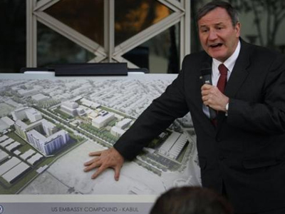 «Χρυσή» η ανανεωμένη πρεσβεία των ΗΠΑ στο Αφγανιστάν