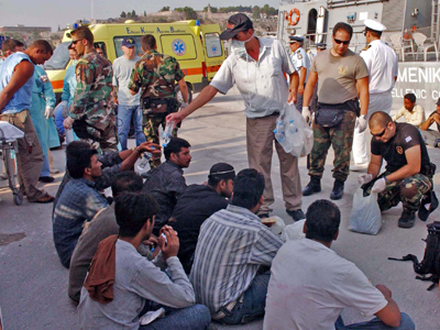 Συλλήψεις παράνομων μεταναστών