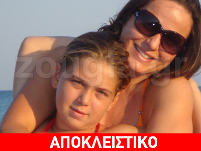 Εντοπίσαμε την Βίκυ Γεροθόδωρου σε οικογενειακές στιγμές στη Ρόδο